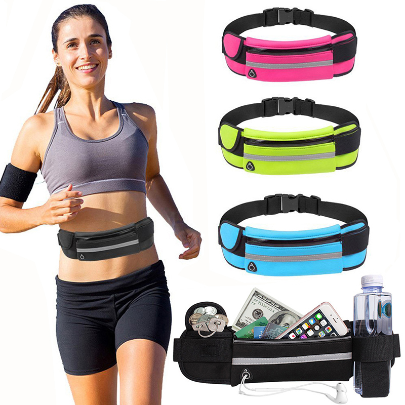 Weight Belt Lifting - Spor fanny paketi kadın koşu bel