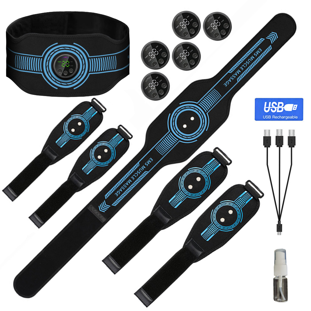 Home Gym House - USB şarj edilebilir karın kas çalıştırıcı