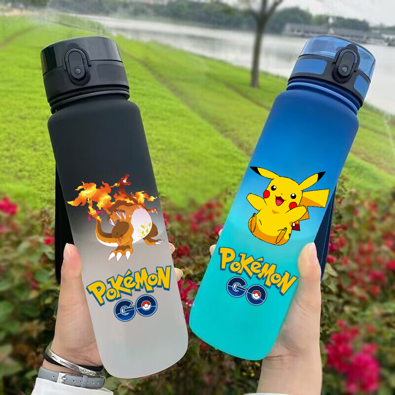 Home Gym House - 650ML Pokemon Pikachu Bulbasaur Charmander Spor