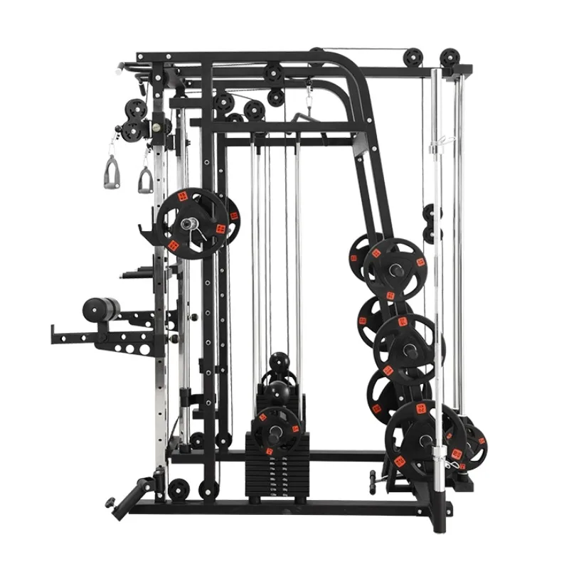 Home Gym With Smith Machine - 2026 Kombine Power Rack Smith Makinesi