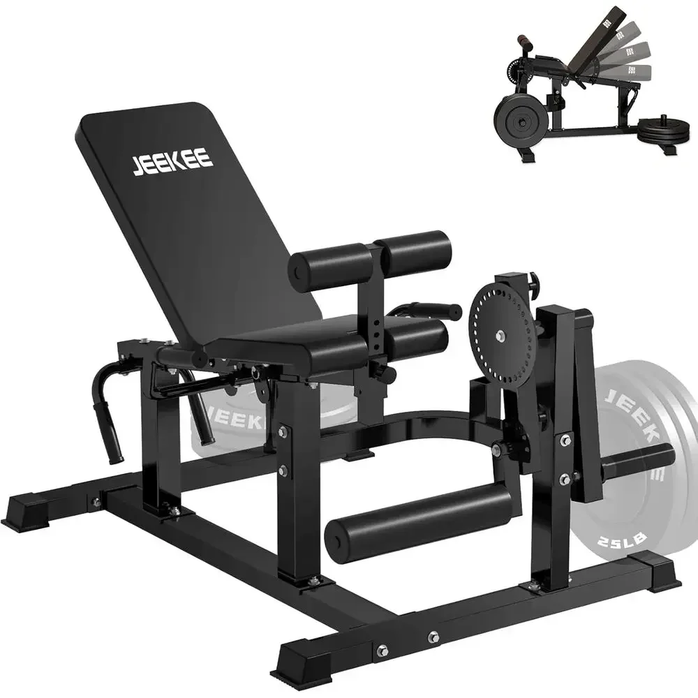 Home Gym Quad Machine - 700LB Kapasiteli Plaka Yüklü Bacak Çalıştırma