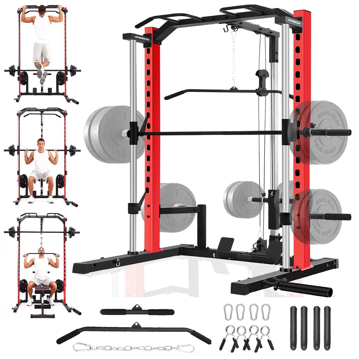 Home Gym With Smith Machine - Hepsi Bir Arada Smith Makinesi Güç