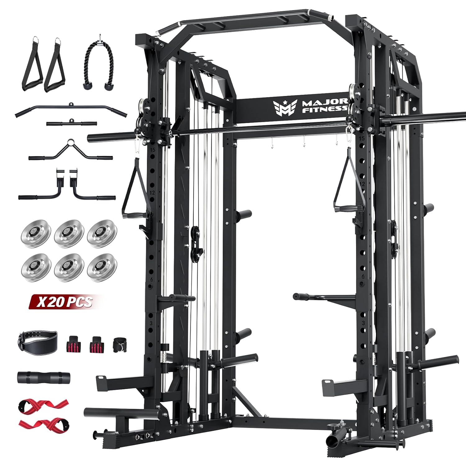 Home Gym With Smith Machine - Smith Makinesi Ev Tipi Spor Salonu