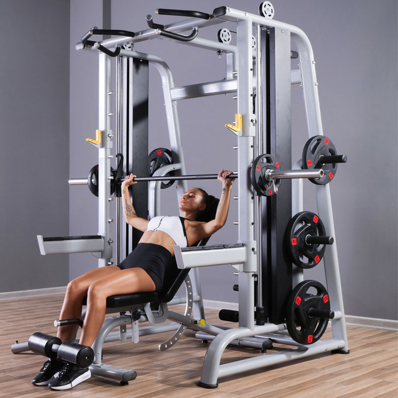 Home Gym With Smith Machine - Yüksek Teknoloji Kablo Çaprazlama Smith Makinesi