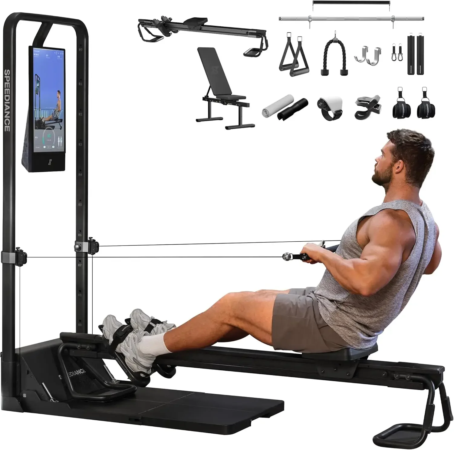 Home Gym With Smith Machine - Gym Monster 2 Akıllı Ev Spor