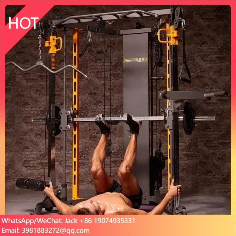 Home Gym With Smith Machine - SENAOFIT Toptan Yüksek Kaliteli Fitness Ekipmanları