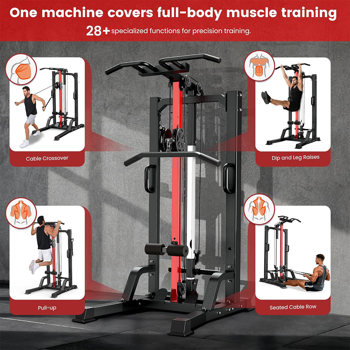 Pooboo Ev Spor Aleti - Lat Pul - Leg Home Gym Workout incelemesi ve fiyatı