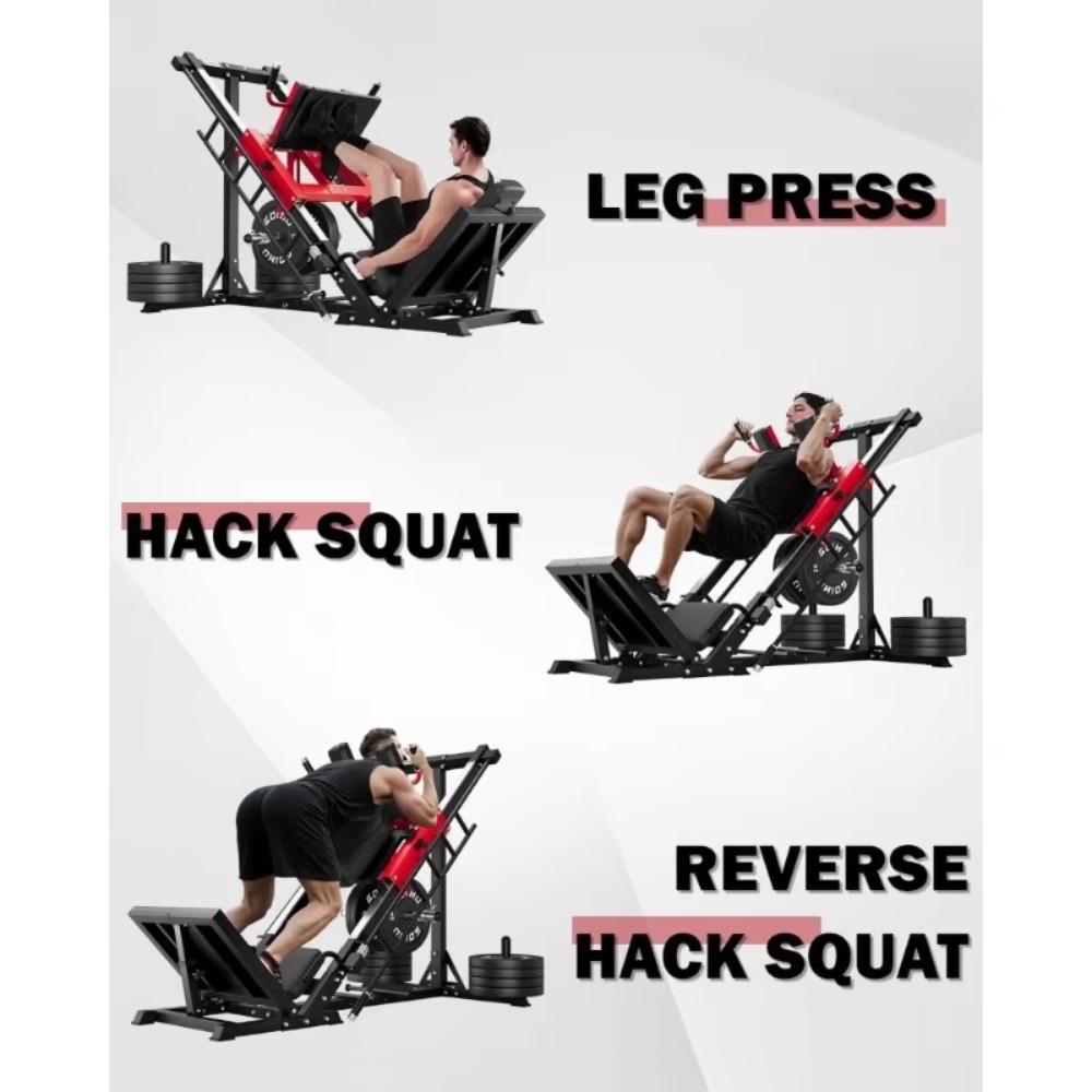 3'ü 1 Arada Bacak Presi Hack S - Home Gym Quad Machine incelemesi ve fiyatı