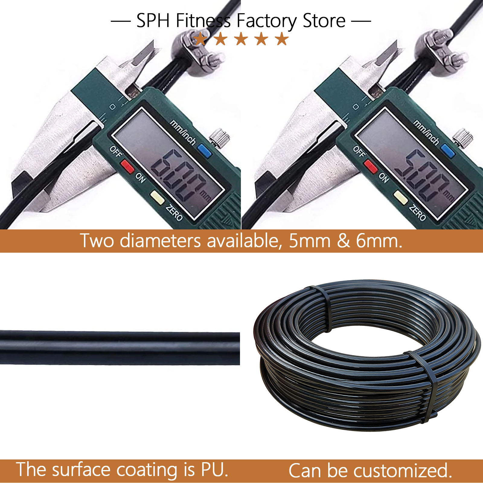 5/6mm Kalın Çelik Tel Halat Sp - Home Gym Nala incelemesi ve fiyatı