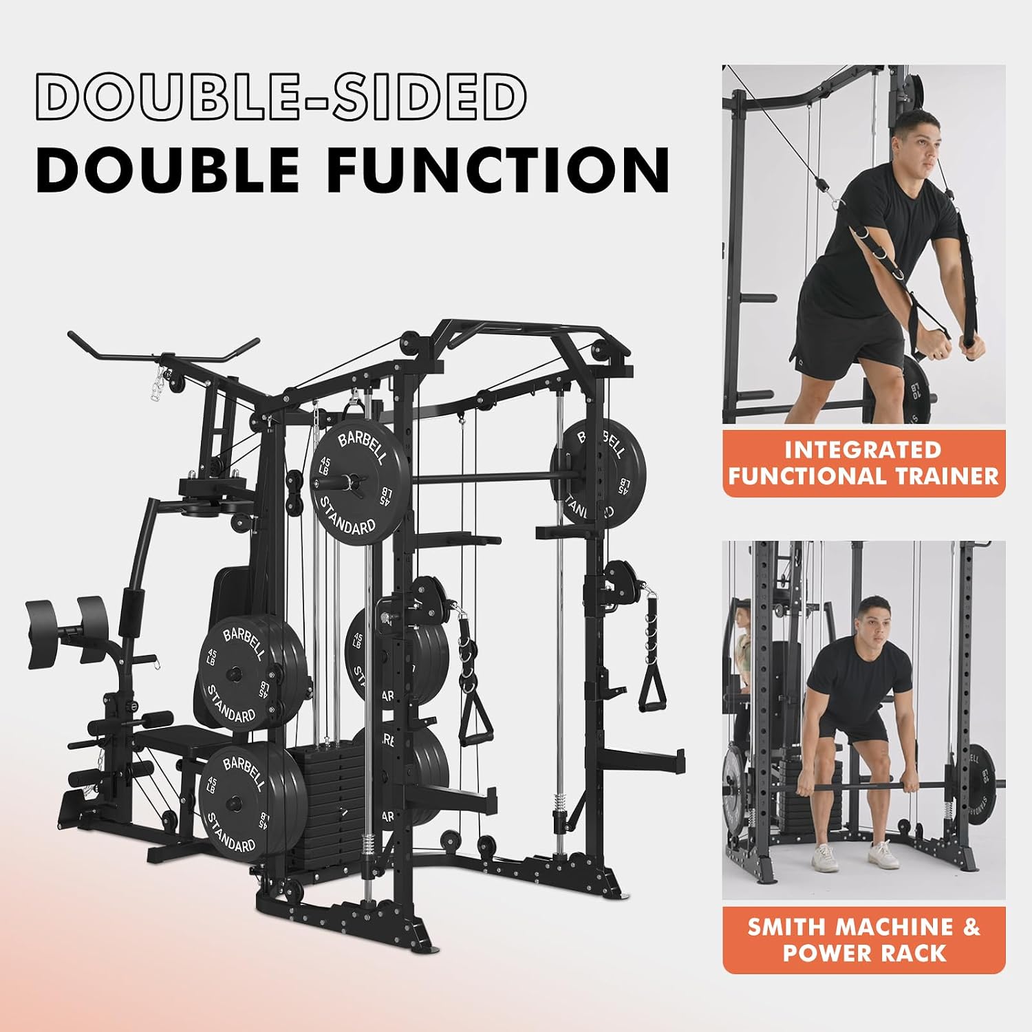 Çift İstasyonlu SmithΔ Makines - Home Gym With Smith Machine incelemesi ve fiyatı