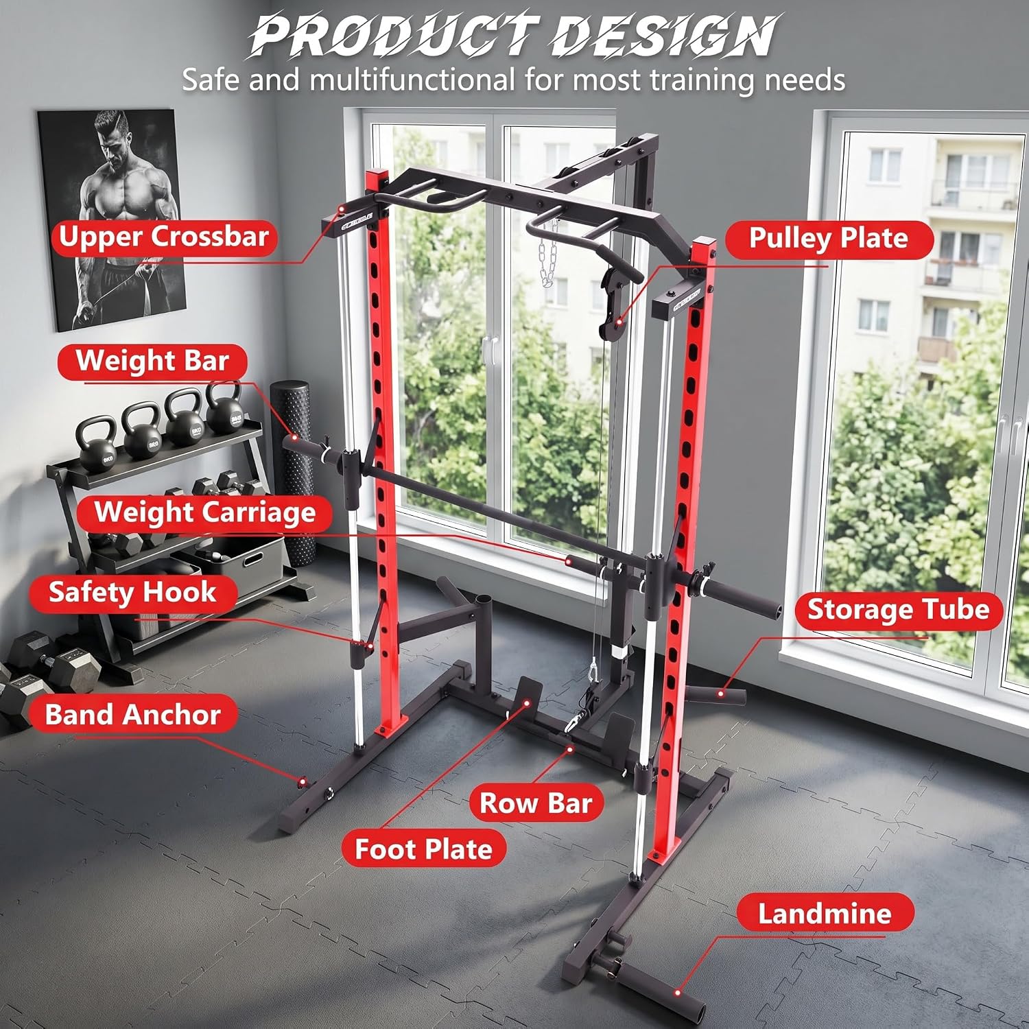Hepsi Bir Arada Smith Makinesi - Home Gym With Smith Machine incelemesi ve fiyatı