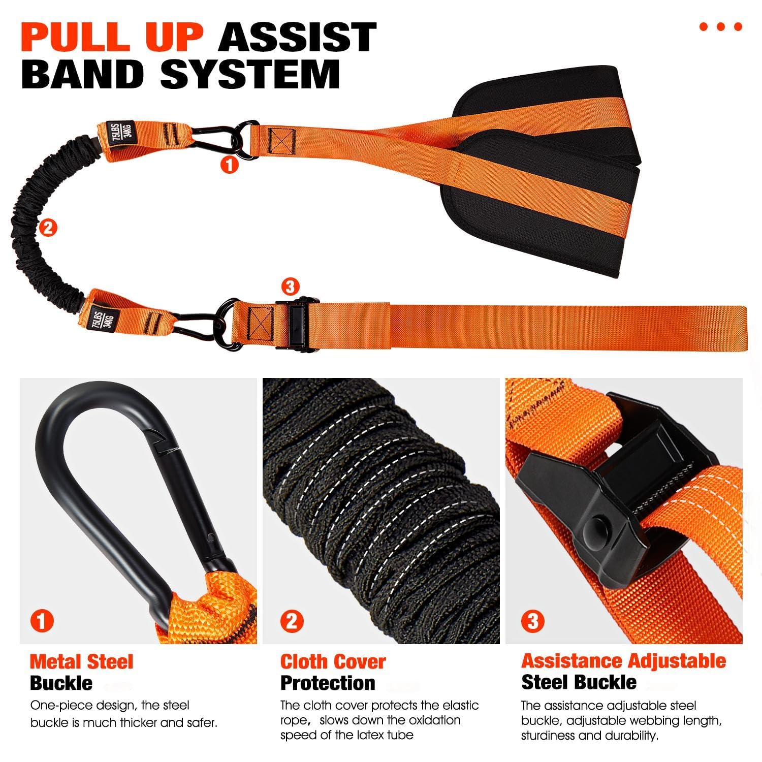 Barfiks Yardımcı Bantları, Bar - Resistance Band Heavy incelemesi ve fiyatı